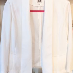 White blazer